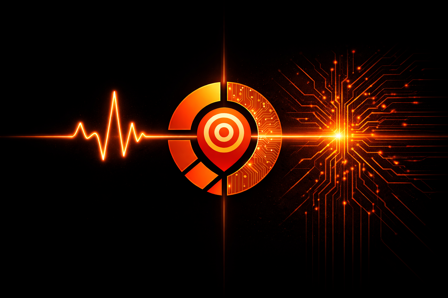 A human signal passes through TELL and becomes digital insight.